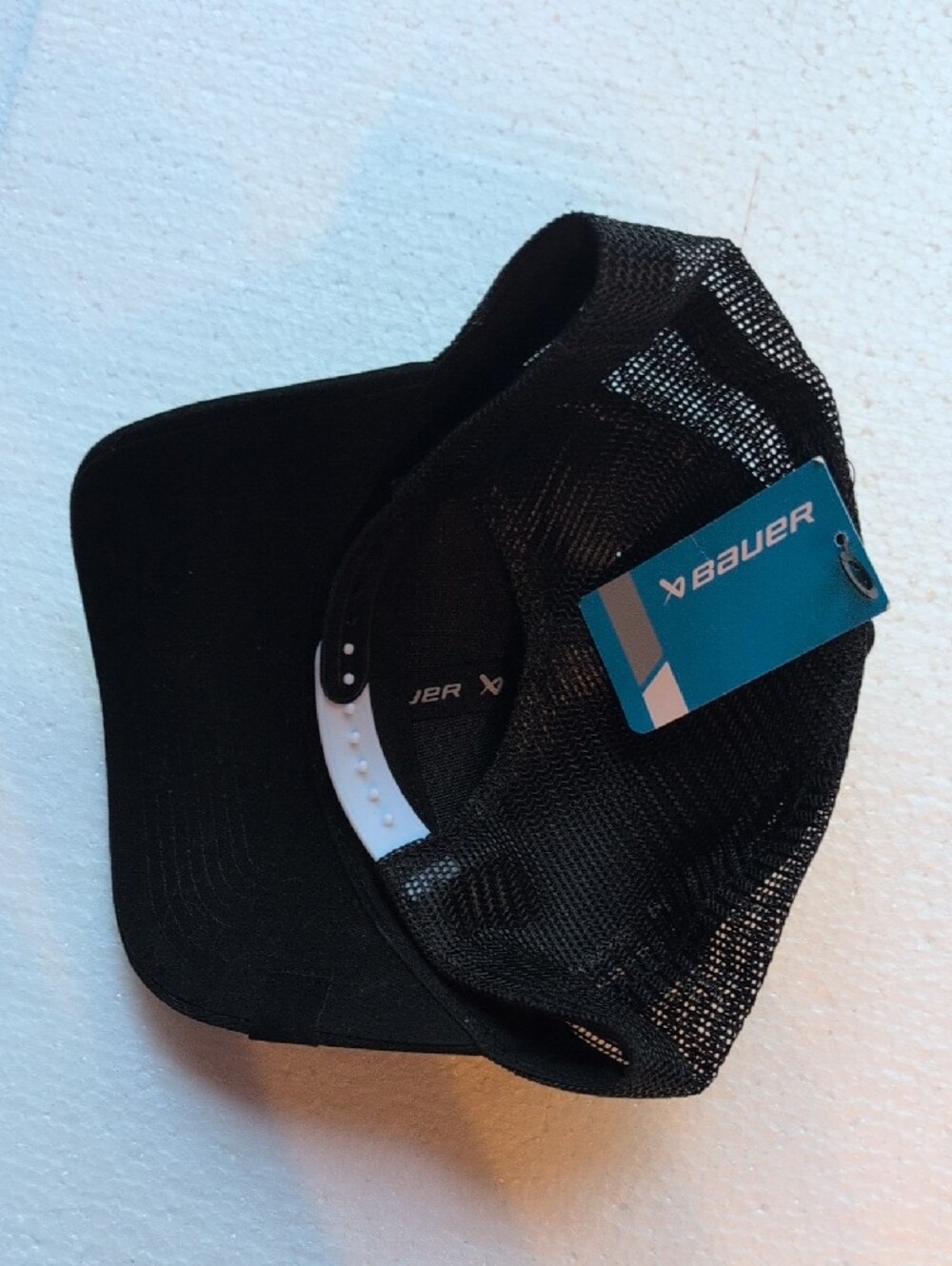 Bauer Black Mesh Back Baseball Cap - Picture 2 of 3